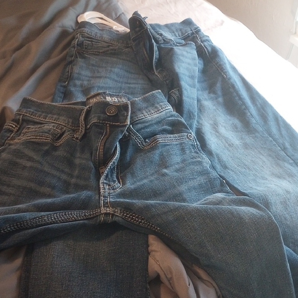 BKE Blue Denim Jeans Mens Sz 28slim The Buckle BKE Brand